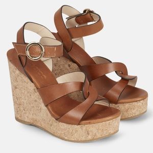 NWT Jimmy Choo ALEILI Wedge 120 size 37.5